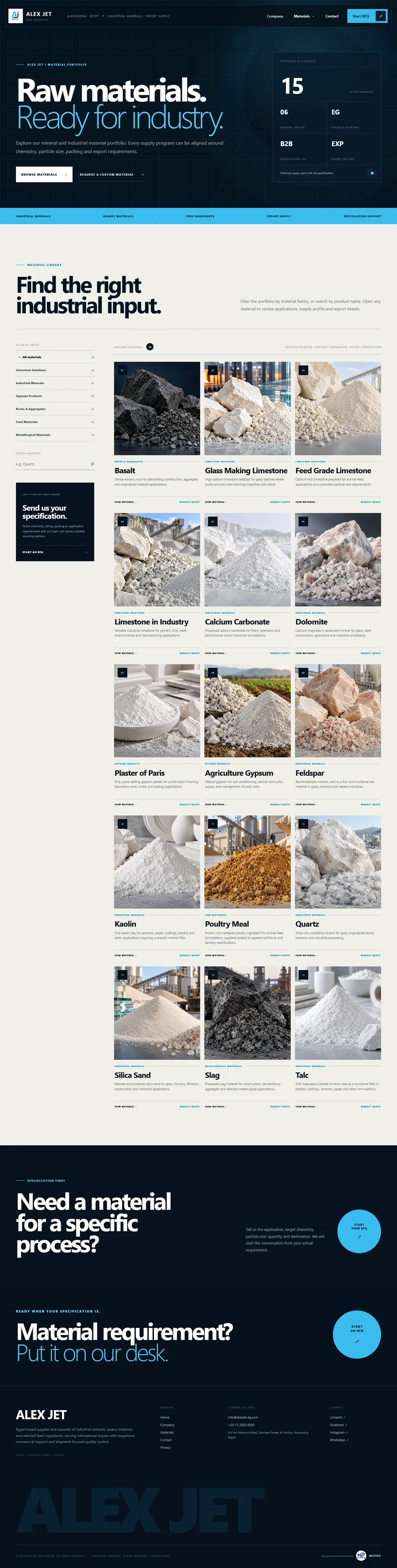 AlexJet project screenshot 4