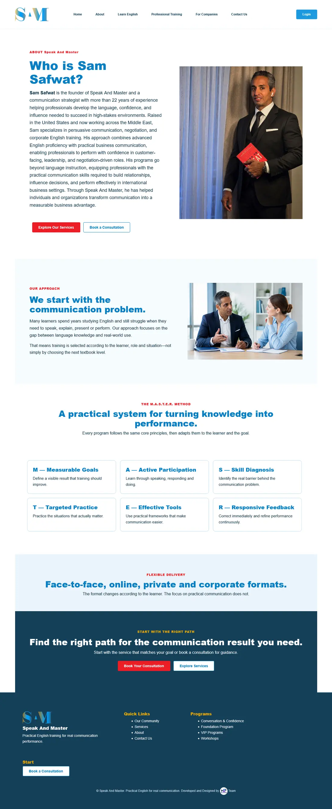 Speak & Master project screenshot 1